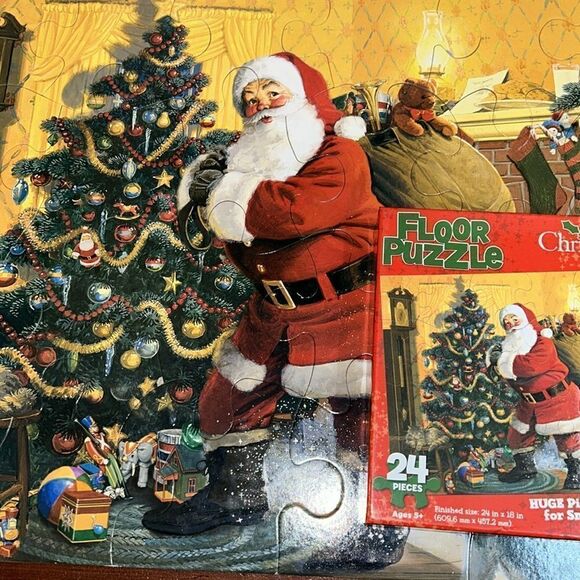 Great Christmas Eve activity! Complete puzzleβπ§© in box π¦ 24β by 18β - Picture 15 of 15